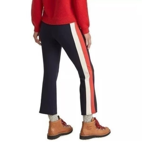 Marine Layer Archive Womens Jordan Navy Ponte Cropped Straight Leg - Picture 2 of 9